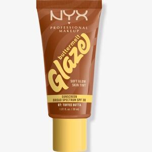 🦋 NYX 07 TOFFEE BUTTA Skin Tint Glaze Soft Glow New FullSz